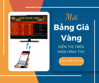 Bảng giá trên màn hình TiVi