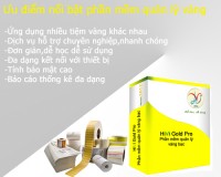 Phần mềm quản lý vàng